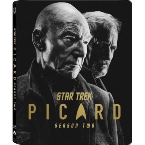 Star Trek Picard Season Two Steel Book Blu Ray Disc Patrick Stewart NEW Sealed - Picture 3 of 3